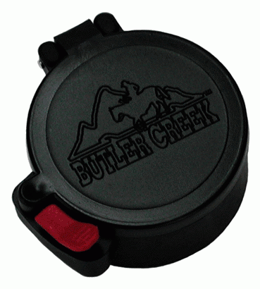 Butler Creek Flip Open #19 Eye Scope Cover Black