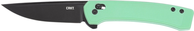 Crkt Q Compact 3.05\" Plain Edge Aqua Crossbar Lock