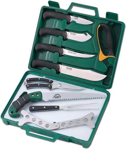 Outdoor Edge Game Processor 11 Piece Combo W\/Carry Case