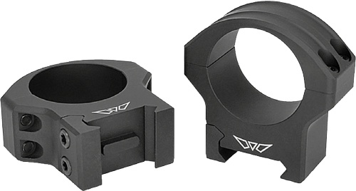 Warne Hyperlite 1" High Matte Alloy Rings