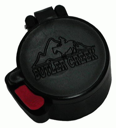 Butler Creek Flip Open #5 Eye Scope Cover Black