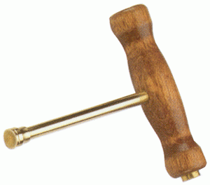 Traditions Ball Starter T-Handle Style Wood\/Brass
