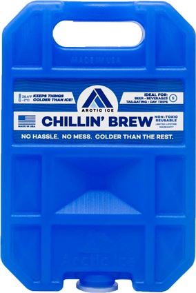 Arctic Ice Chillin Brew Small .75Lb Reusable Refrige Temp!