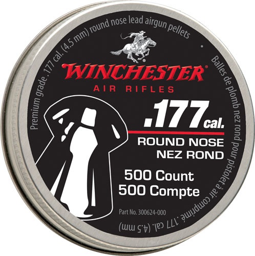 Winchester 177 Rn Pellet 500 Count Tin 6 Pack Case!!