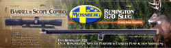 Mossberg Barrel & Scope Rem870 12Ga 24" Trophy Prtd W/3-9 Mat