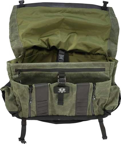 Grey Ghost Gear Wanderer Bag 2.0 Waxed Canvas Olive Drab