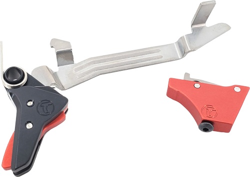 Timney Trigger Alpha Competi- Tion For Glock Gen 5 3Lb Red