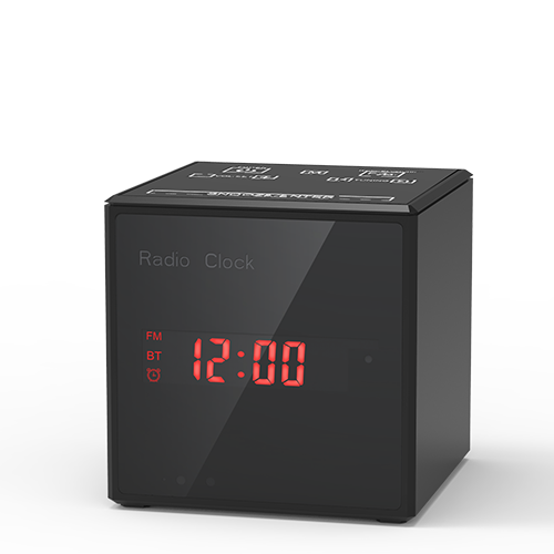 Ditra - Hd Nanny Cam Alarm Clock With Bluetooth Speaker And Radio