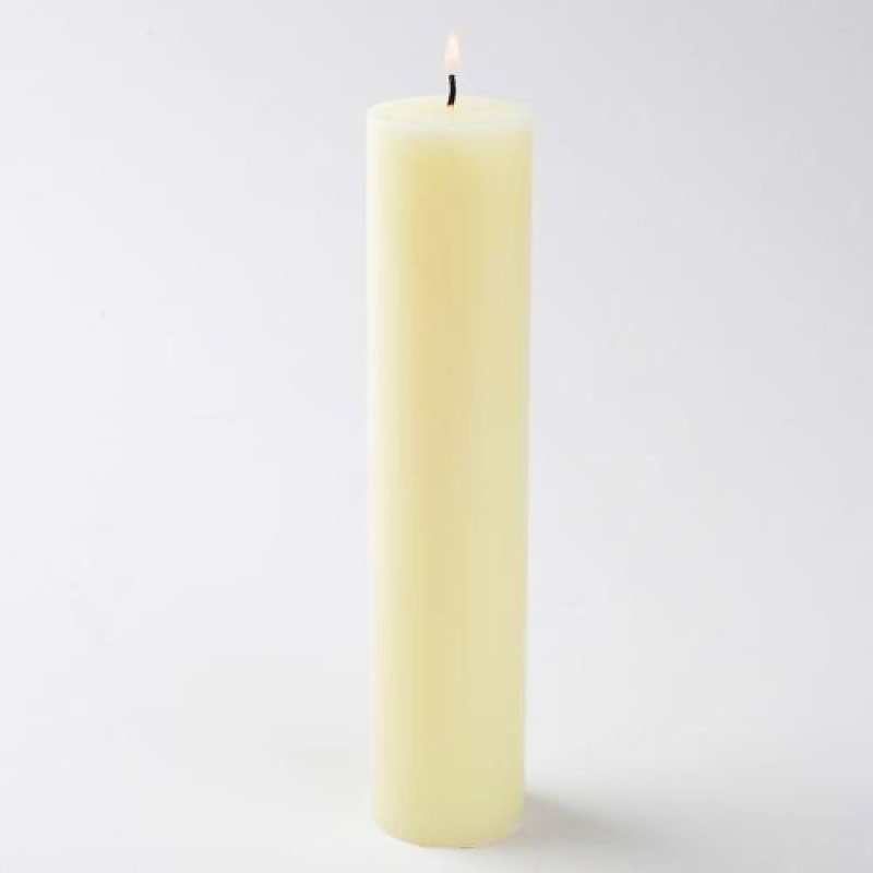 Richland 2" x 9" Ivory Pillar Candles Set of 20
