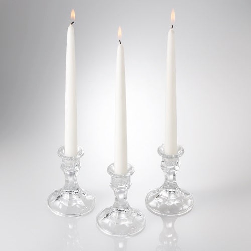 Richland Taper Candles 12" White Set Of 50