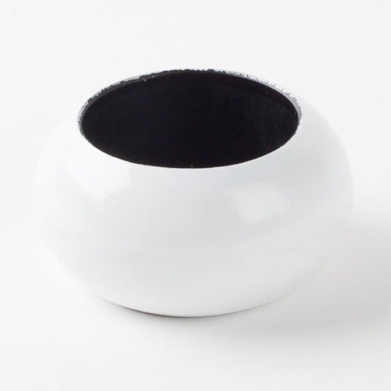 Richland 2.3" White Napkin Rings Set of 12